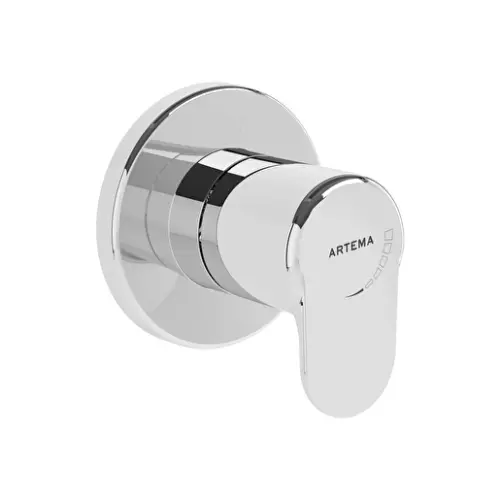 A42730 Root Round Ankastre Stop Valf  (Sıva Üstü)