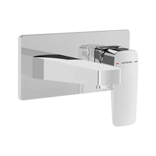 A42738 Root Square Ankastre Lavabo Bataryası (Sıva Ustu) A42738 Root Square Ankastre Lavabo Bataryası (Sıva Üstü)